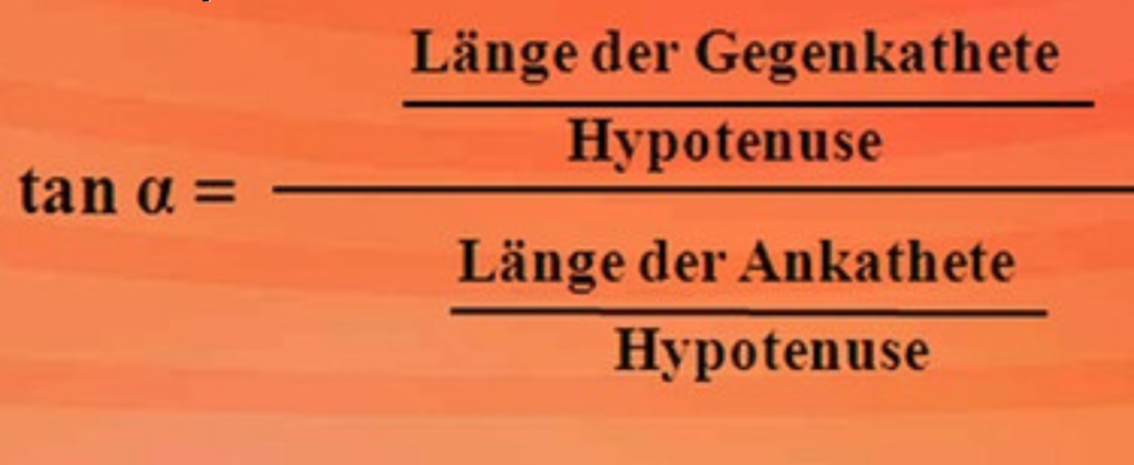 Berechnung Ankathete